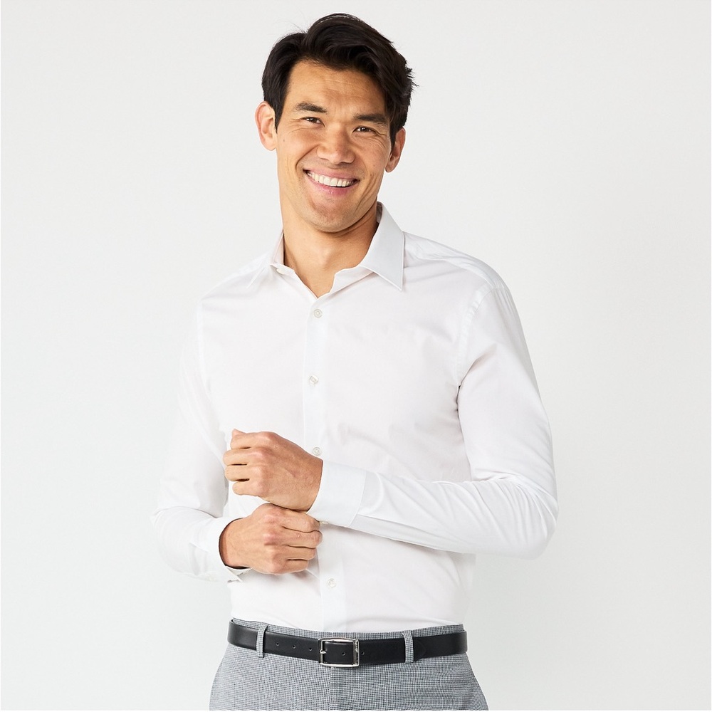 APT 9 BUTTON DOWN SHIRT